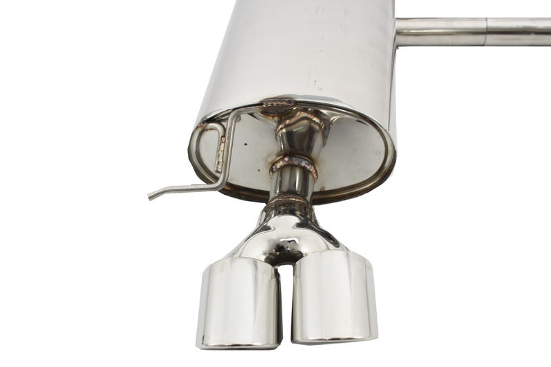 Komplette Auspuffanlage für BMW 5er E60 E61 03-10 Abgassystem Twin Double Quad CarPartsTuning