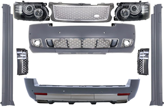 Autobiography Look Bodykit für Vogue L322 2002-2009 Nachrüsten auf Facelift 2010+ CarPartsTuning