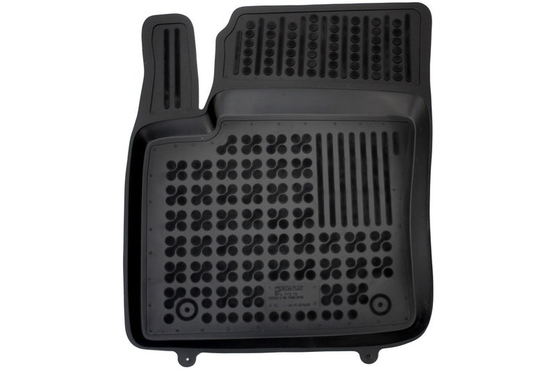 Schwarz Fußmatten Gummi für TOYOTA C-HR 2016+ Dedicated Odorless Erhöhte Kante- CarPartsTuning