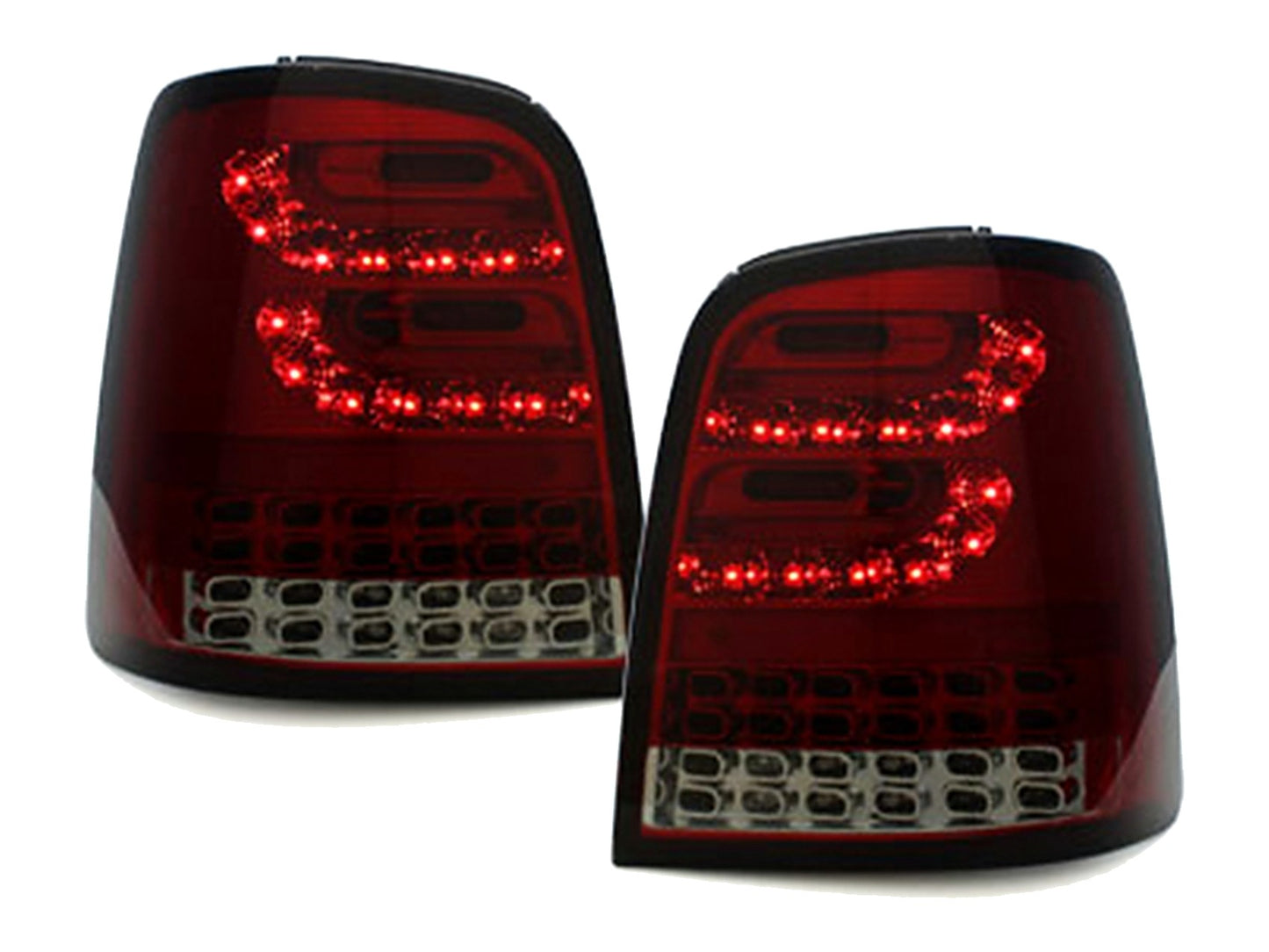 LITEC Full LED Rückleuchten für VW Touran I MPV 1T 2003-2010 rot Rauch CarPartsTuning
