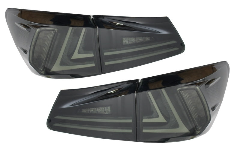 Rückleuchten Voll-LED Passend Für Lexus Xe20 (2006-2012) Lichtleiste Facelift XE30 Smoke KITT