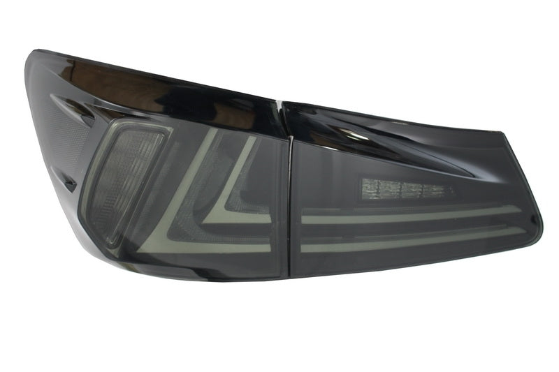 Rückleuchten Voll-LED Passend Für Lexus Xe20 (2006-2012) Lichtleiste Facelift XE30 Smoke KITT