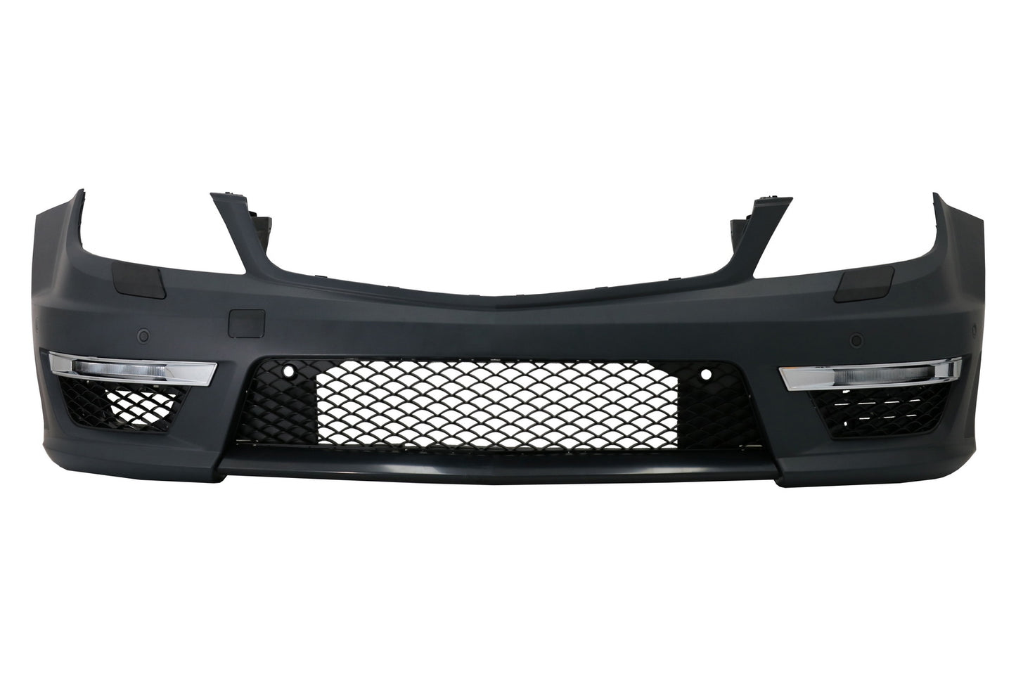 Bodykit für Mercedes C W204 Facelift C63 Look Kühlergrill Schwarz glänzend CarPartsTuning