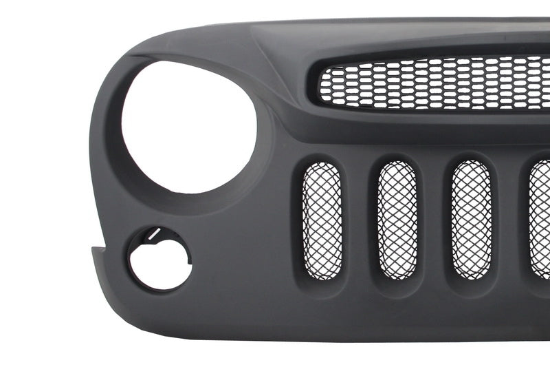 Kühlergrill Spectre Mask HID Bi-Xenon-Scheinwerfer für JEEP Wrangler Rubicon JK 07-17 CarPartsTuning