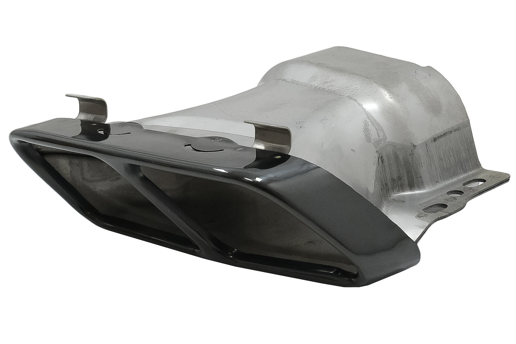 Auspuffblenden passend für Mercedes A-Klasse W176 (2012-2018) CLA W117 C117 (2012-2018) A45 CLA45 Design Schwarz KITT Professional Exhaust Systems