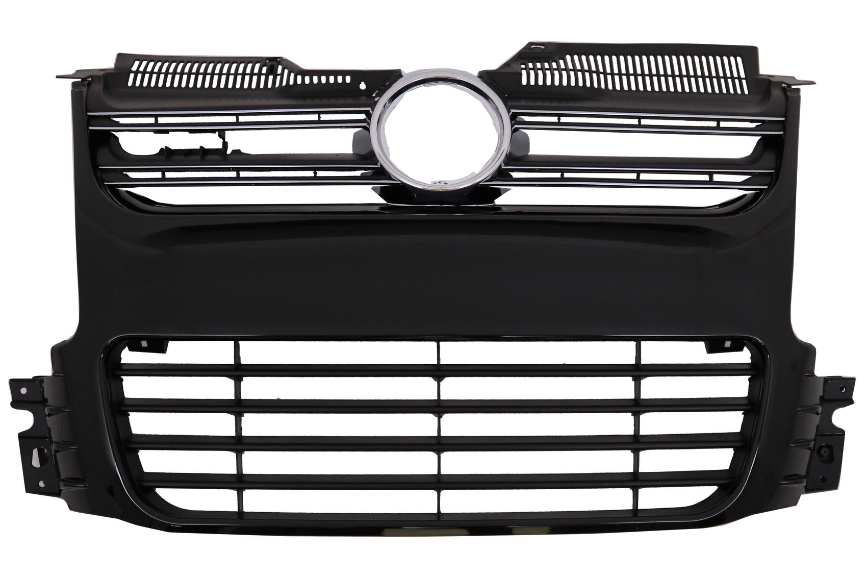 Kühlergrill für VW Golf 5 V 2003-2009 Frontgrill R32 Design Schwarz- CarPartsTuning