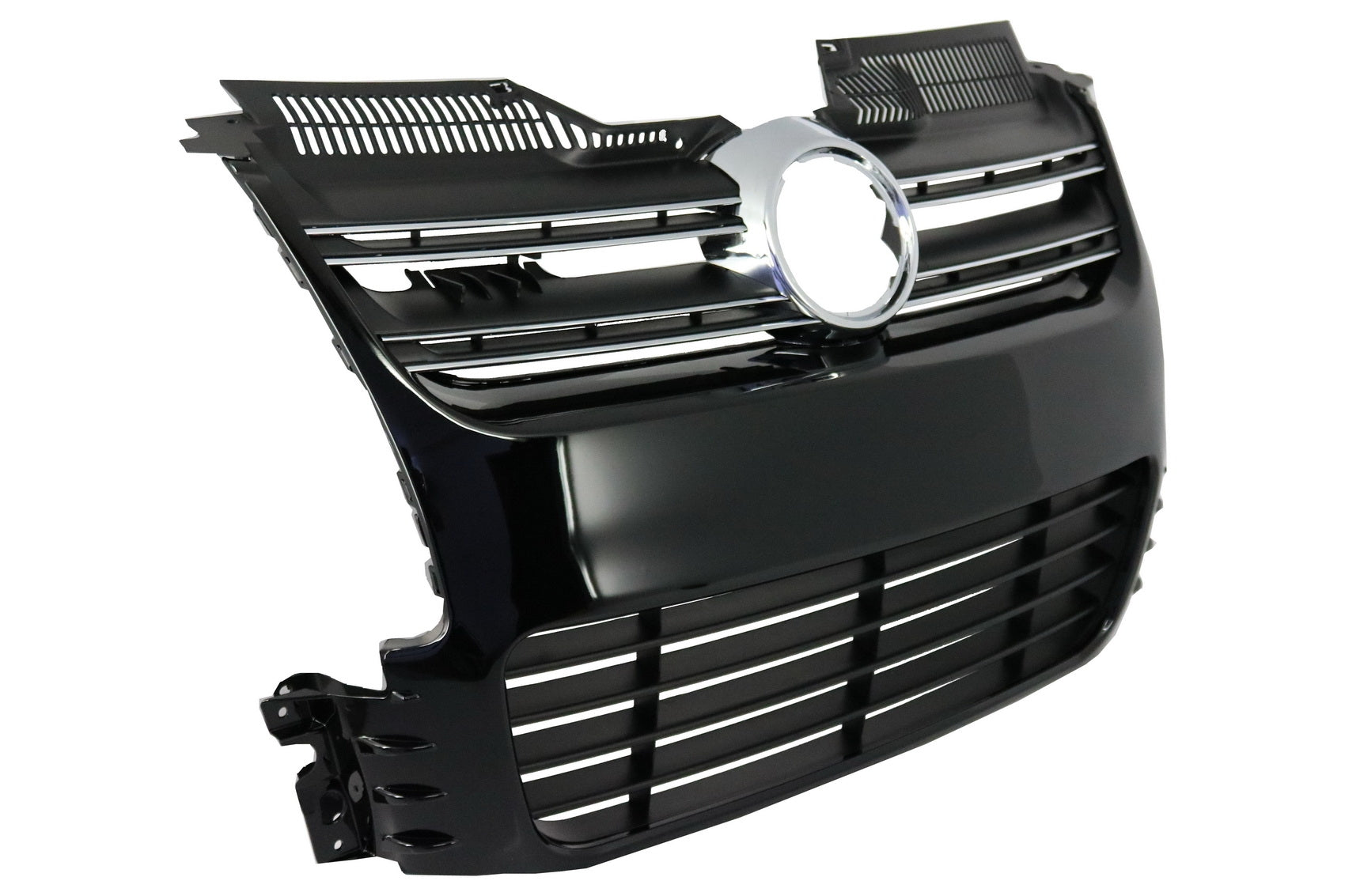 Kühlergrill für VW Golf 5 V 2003-2009 Frontgrill R32 Design Schwarz- CarPartsTuning