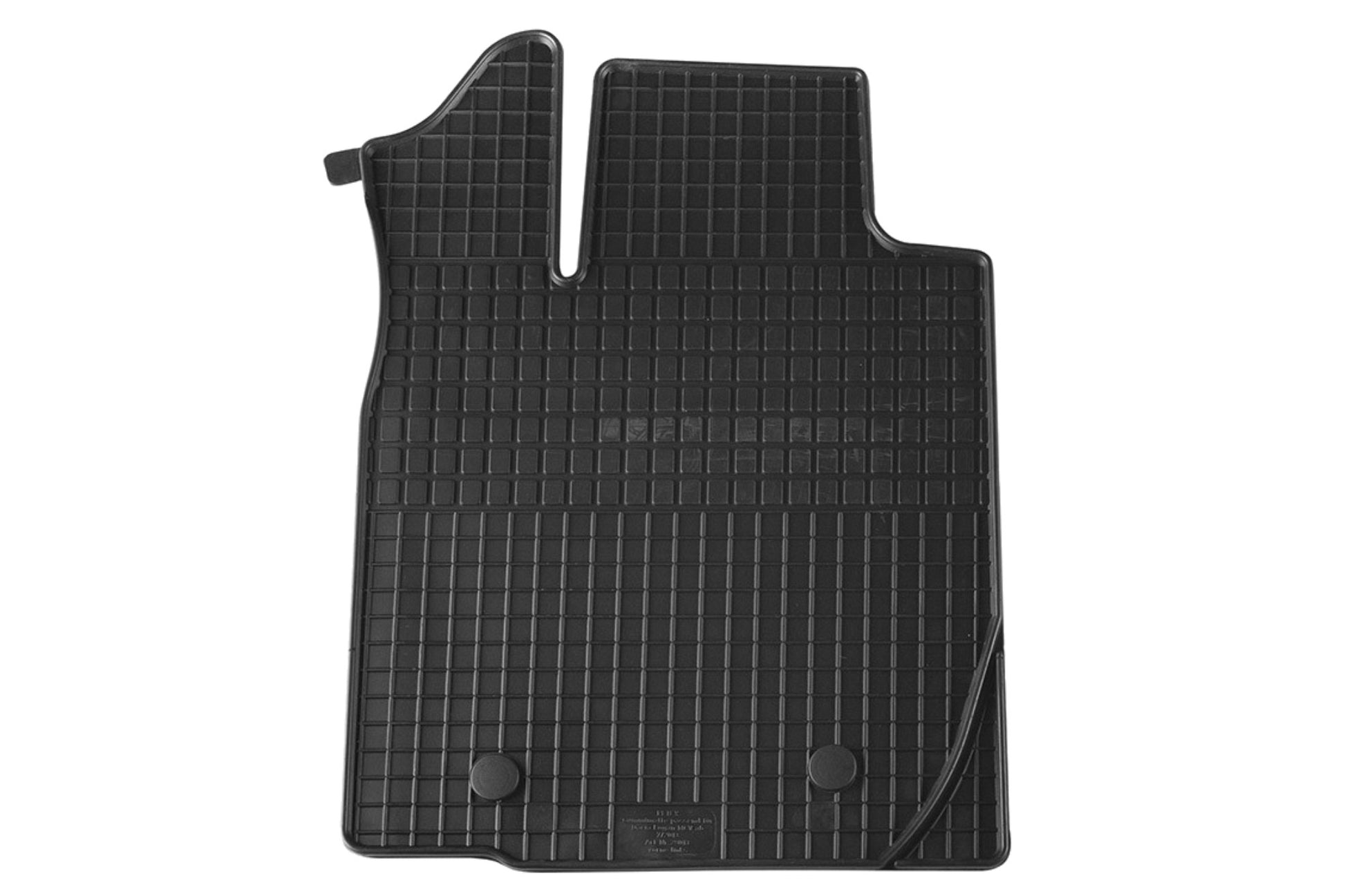 Gummi Fußmatte Schwarz Passend Für Dacia Logan Mcv (07/2013-) Petex