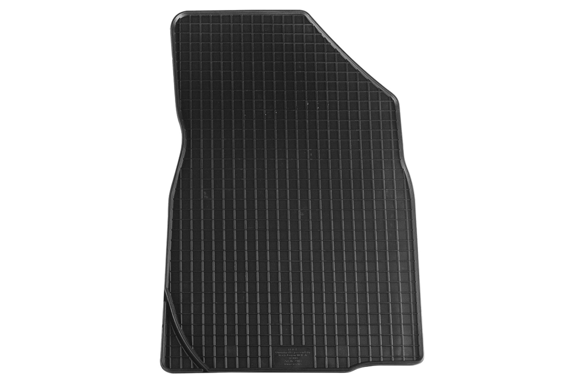 Gummi Fußmatte Schwarz Passend Für Dacia Logan Mcv (07/2013-) Petex