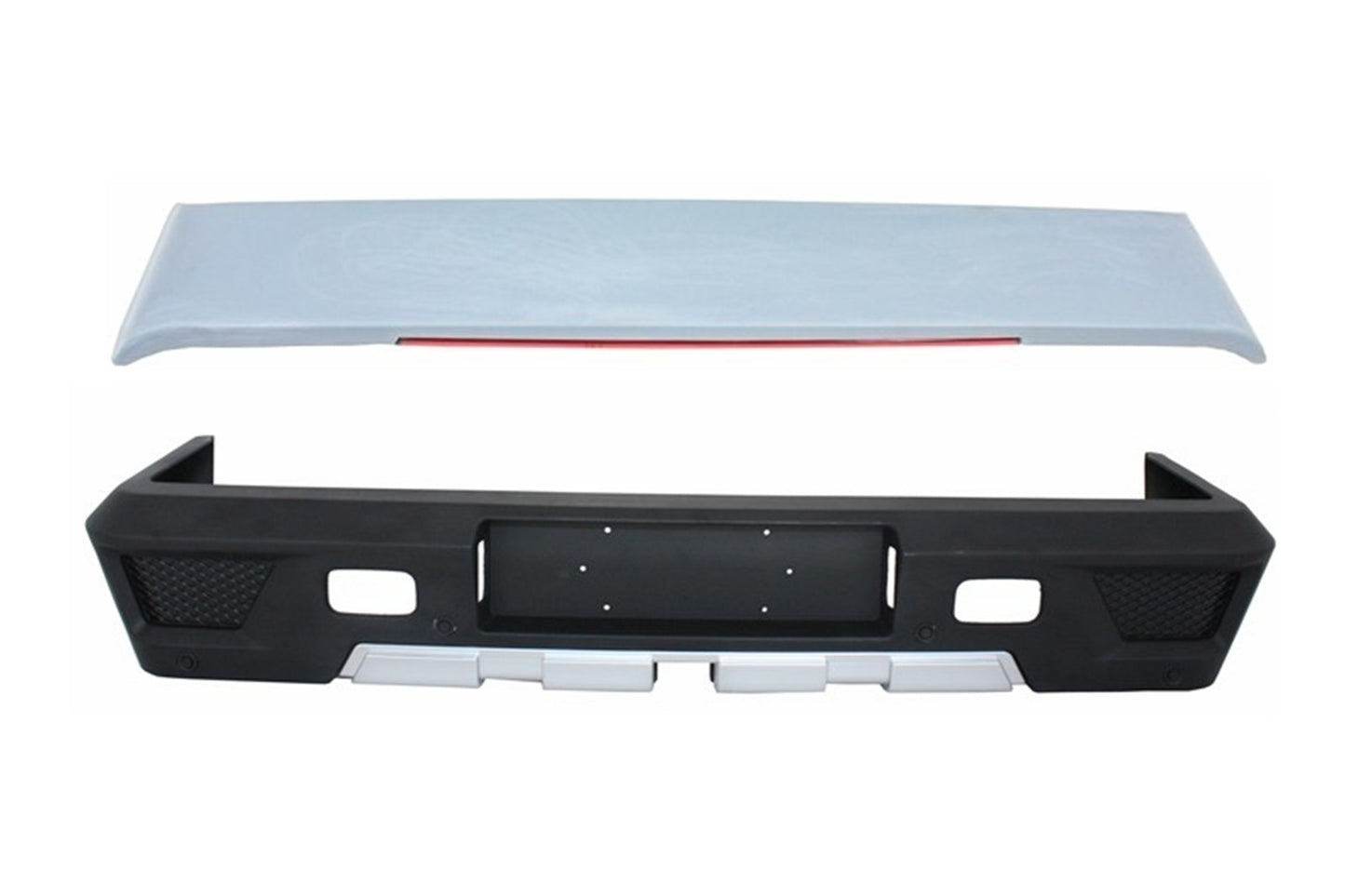 Stoßstange Dachspoiler LED LightBar für Mercedes G-Klasse W463 89-18 G63 G65 Design CarPartsTuning
