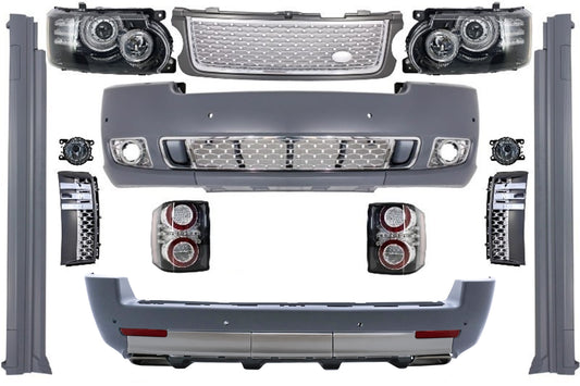 Umbau Body Kit für Range Rover Vogue L322 02-09 Facelift Autobiography Look CarPartsTuning