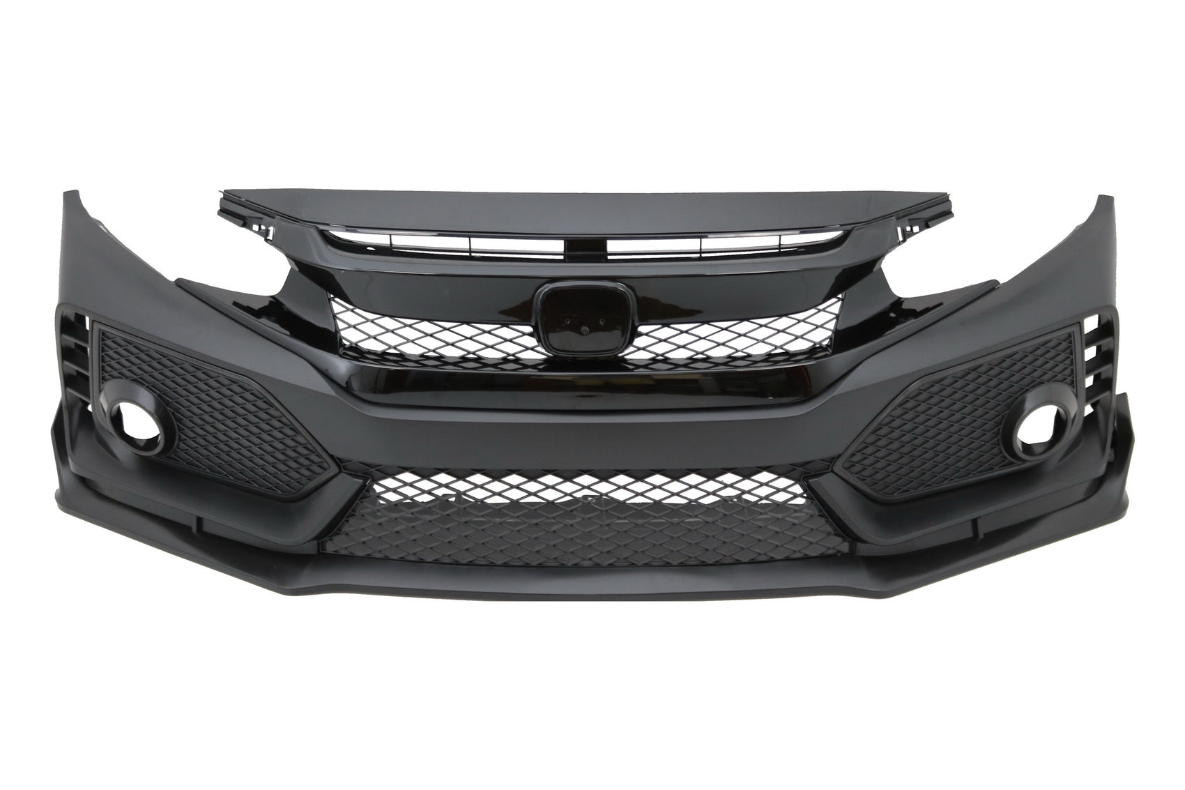 Body Kit für Honda Civic MK10 FC FK 16+ Limo Typ R Look Stoßstange Gitter Auspuff CarPartsTuning