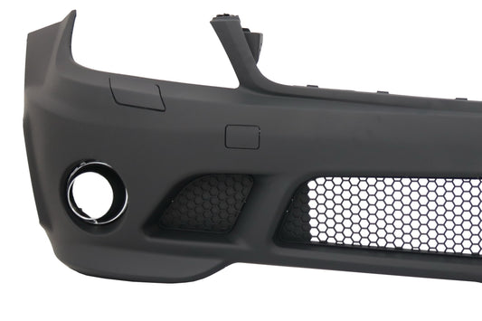 Frontstoßstange  für MERCEDES C-Klasse W204 07-12 Kühlergrill C63 Look Ohne NBL- CarPartsTuning