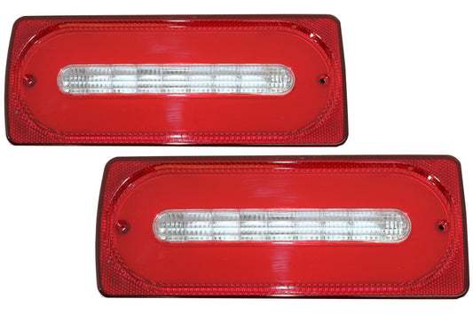 Full LED Rückleuchten Lichtleiste für Mercedes G W463 89-15 ROT Dynamisch Drehen CarPartsTuning