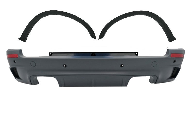 Hintere Stoßstange und Radkästen Fender Flares für BMW X5 E70 2007-2013 X5M Look CarPartsTuning