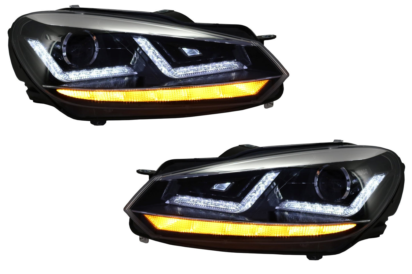 Osram Xenon Scheinwerfer LEDriving für VW Golf 6 VI 08-12 Dynamic Sequential CarPartsTuning