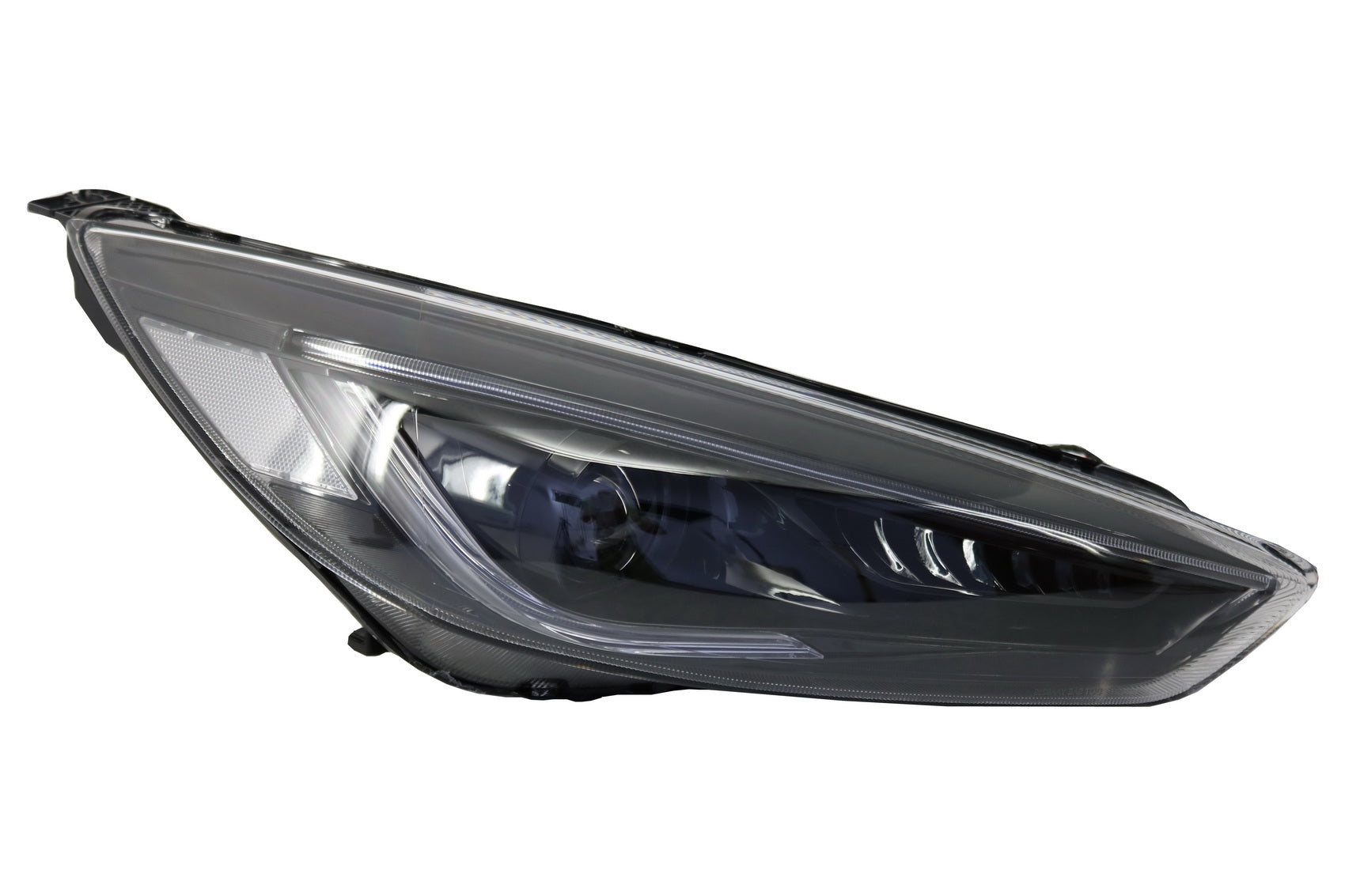 Scheinwerfer LED Tagfahrlicht Passend Für Ford Focus III Mk3 (2015-2017) Bi-Xenon Design Dynamisch Fließende Blinker Dämonenoptik KITT