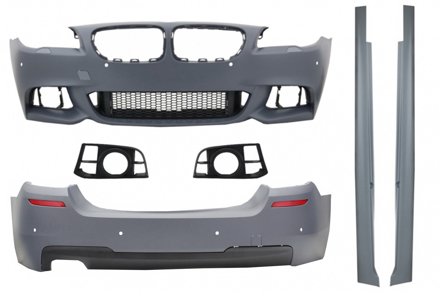 Bodykit für BMW F10 5er 2014-2017 Facelift LCI M-Technik Look Seitenschweller CarPartsTuning