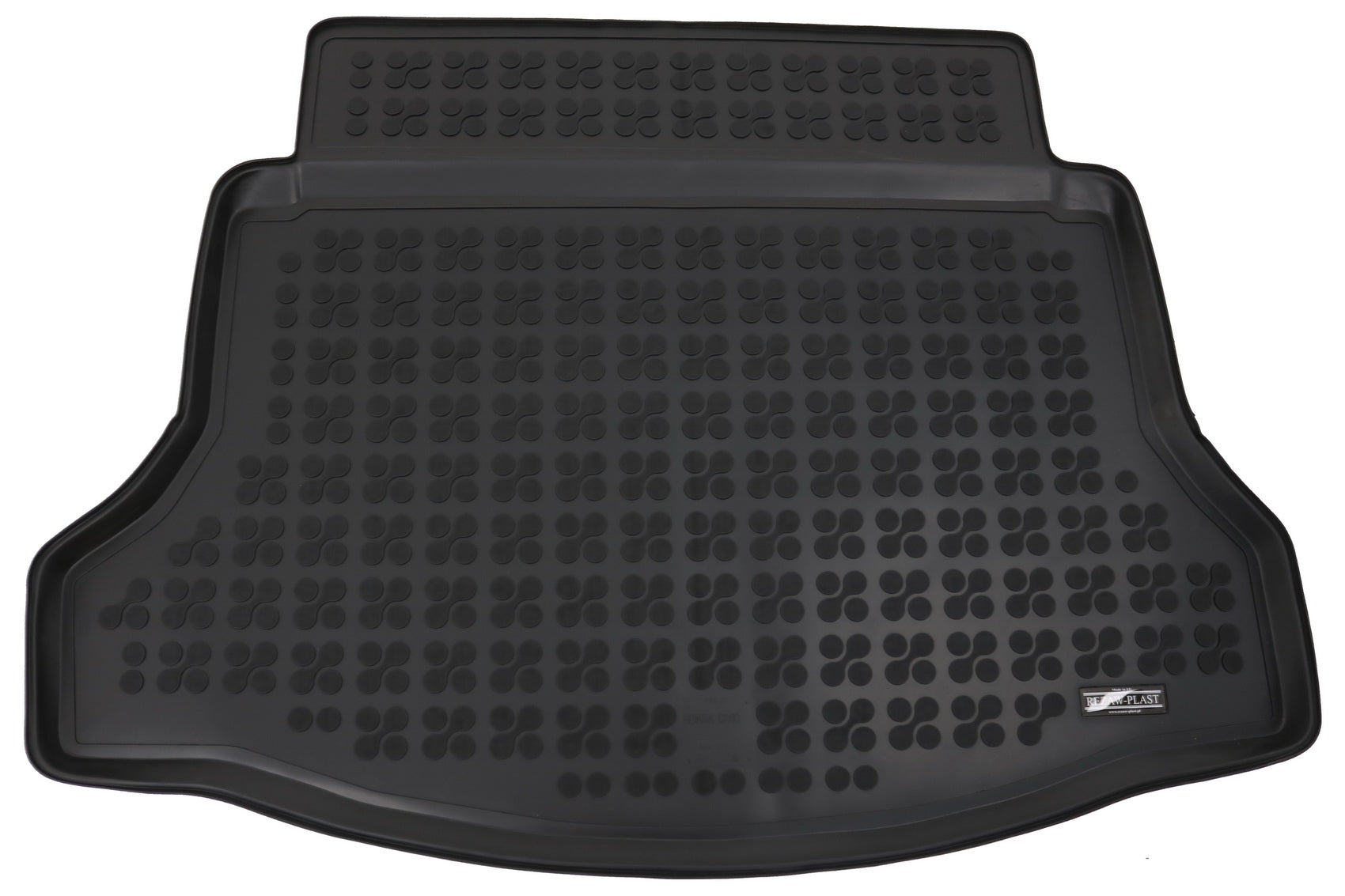 Gummi Kofferraummatte Schwarz Passend Für Honda Civic X (2017) Fließheck Rezaw Plast