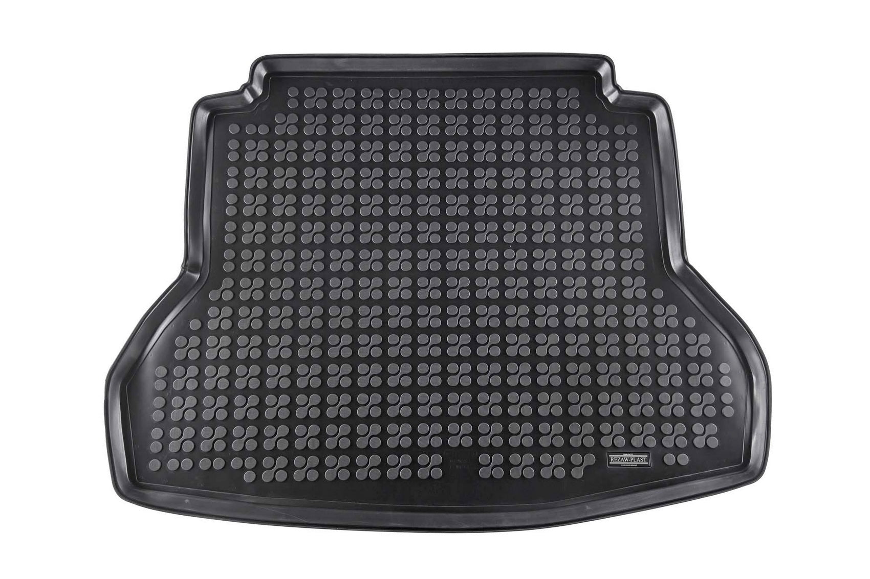 Kofferraummatte aus Gummi für HYUNDAI Elantra VI 2016+ Geruchsfreier erhöhter Rand CarPartsTuning