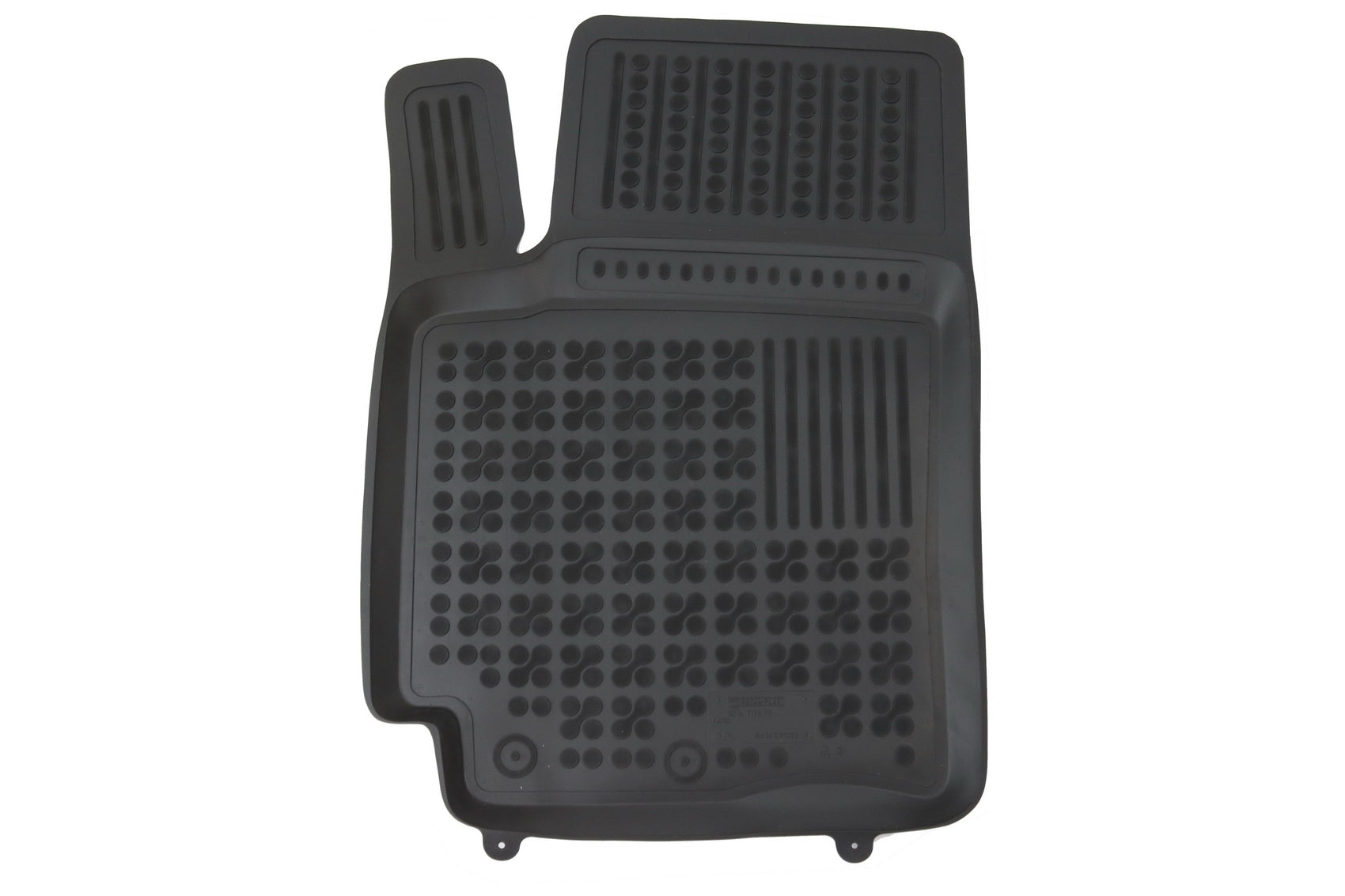 Gummi Auto Fußmatten Schwarz Passend Für KIA Rio IV (2017) Rezaw Plast