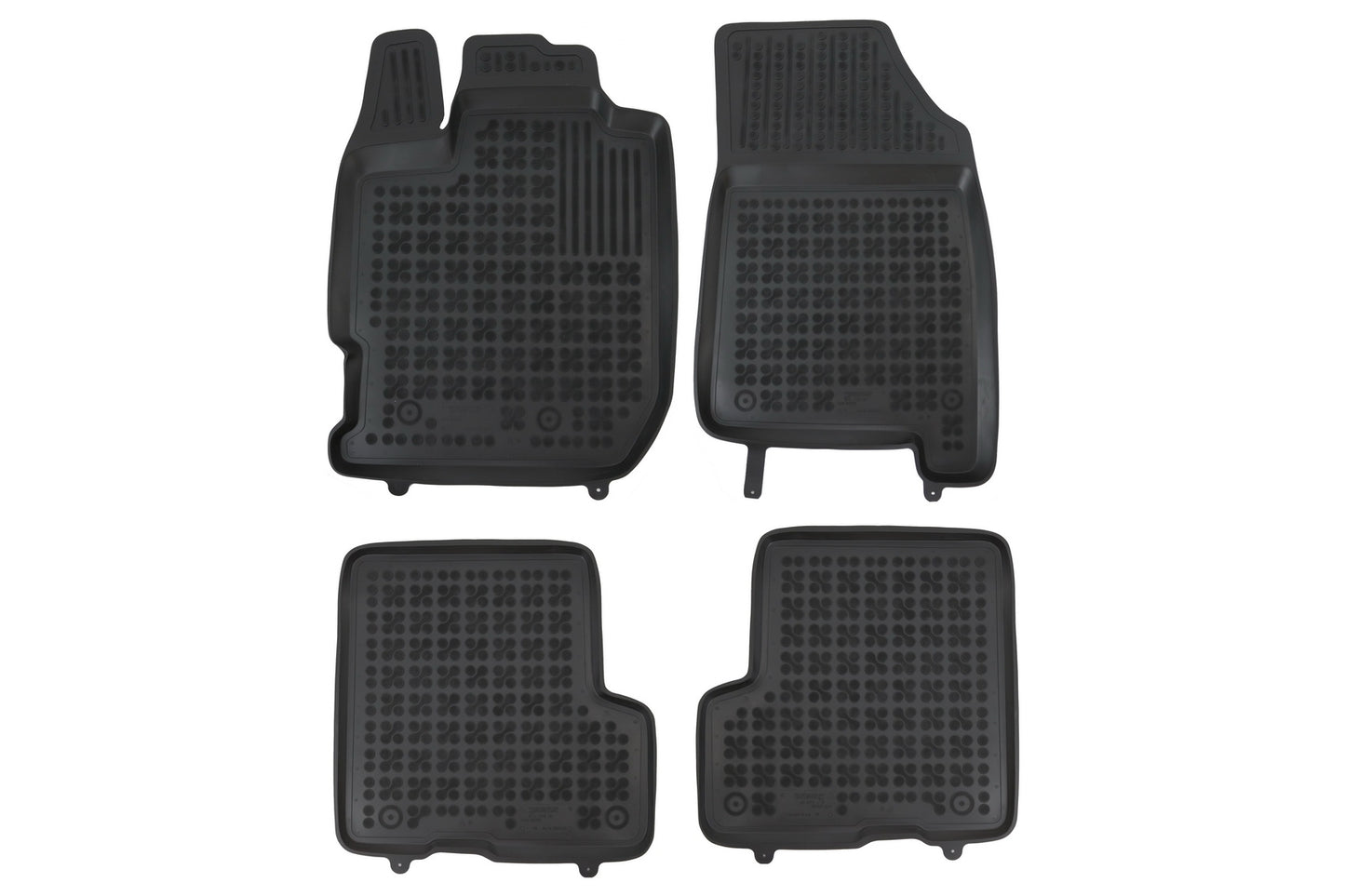 Auto-Fußmatten aus Gummi passend für DACIA Duster II (2017+) Rezaw Plast