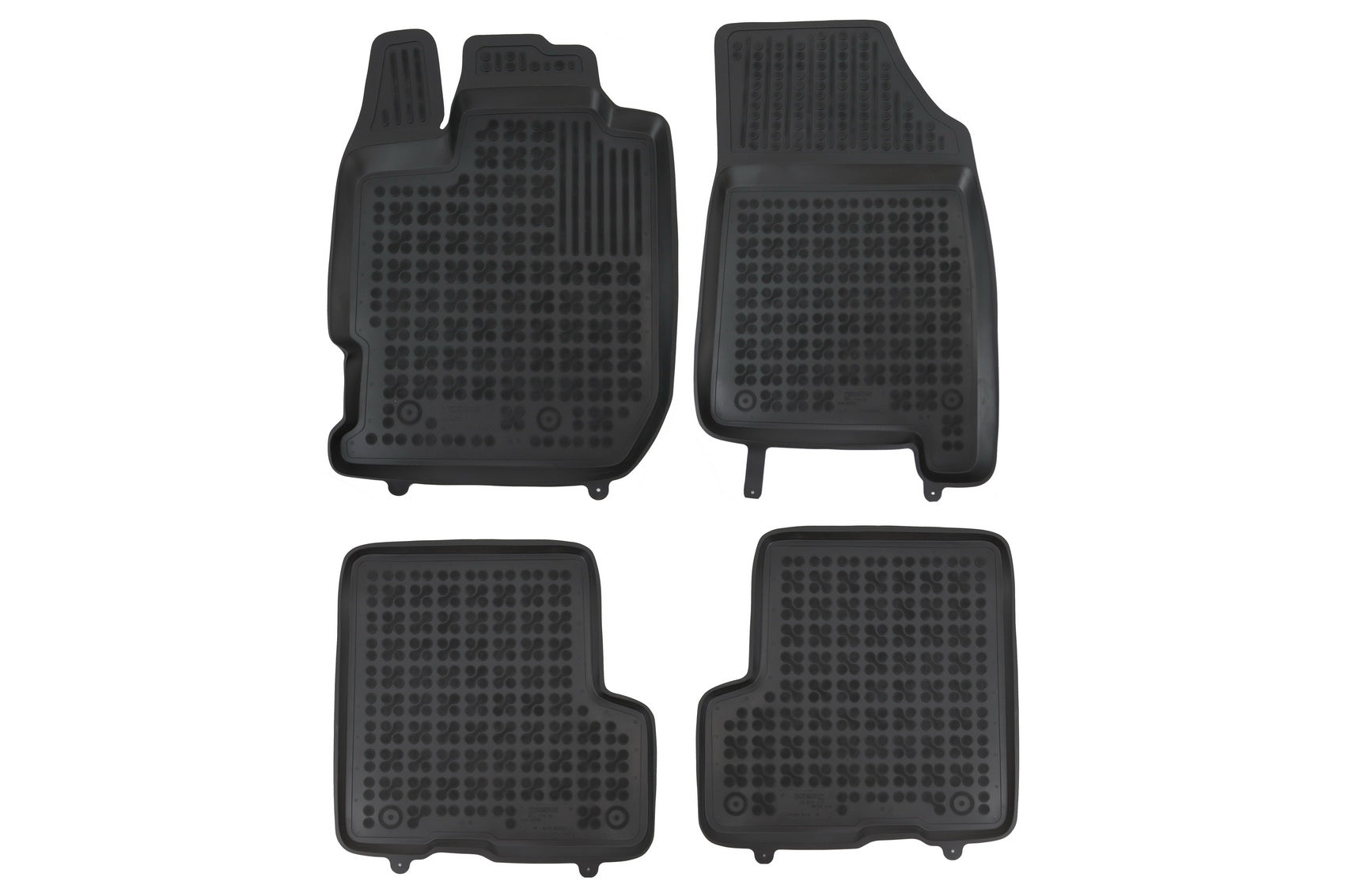 Auto-Fußmatten aus Gummi passend für DACIA Duster II (2017+) Rezaw Plast