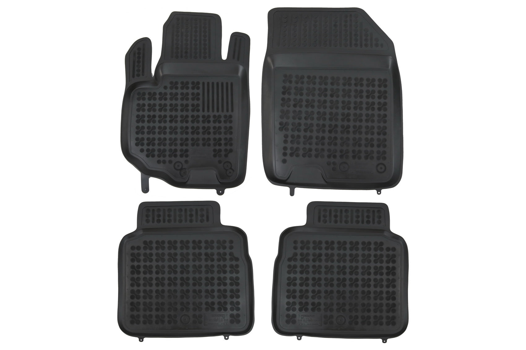 Gummi Auto Fußmatten passend für SUZUKI SX4 S-Cross II (2013+) Rezaw Plast