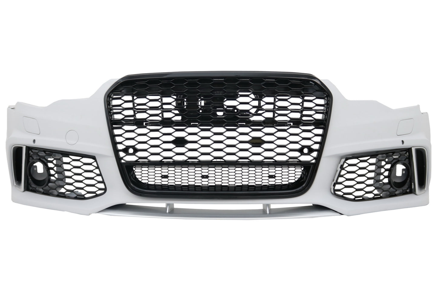 Stoßstange für AUDI A6 C7 4G 11-15 Seitengitter Kühlergrill RS6 Design SRA PDC CarPartsTuning