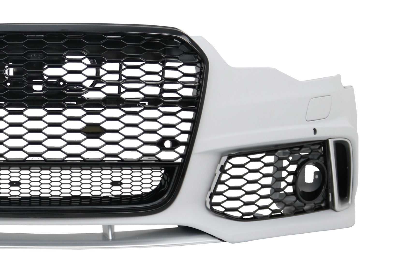 Stoßstange für AUDI A6 C7 4G 11-15 Seitengitter Kühlergrill RS6 Design SRA PDC CarPartsTuning