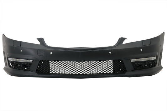 Bodykit für Mercedes S W221 2005-2011 Kühlergrill Glänzend schwarz Auspuff Tipps CarPartsTuning