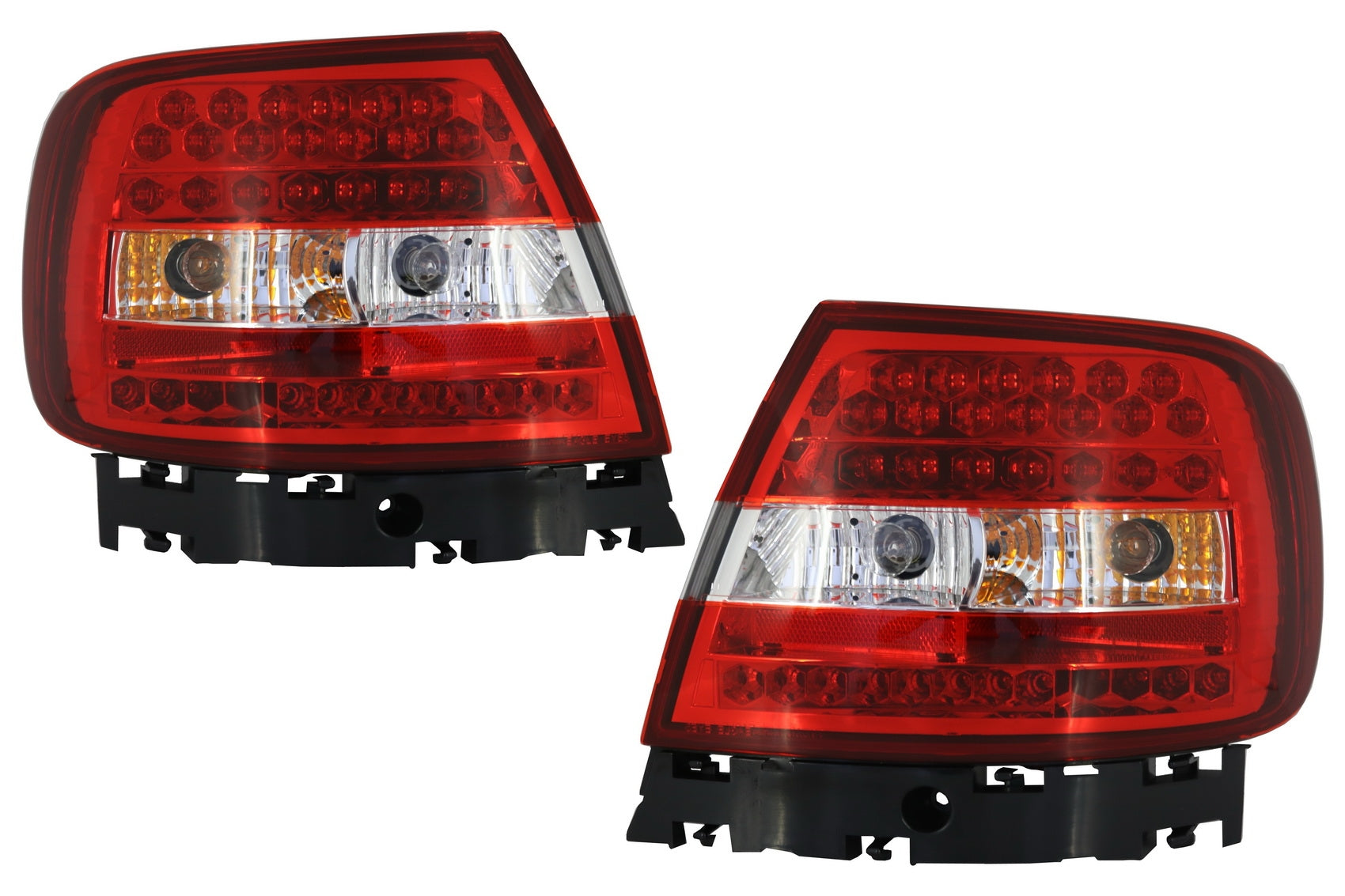 LED Rückleuchten für AUDI A4 1994-2000 Blinker Rot Weiß- CarPartsTuning