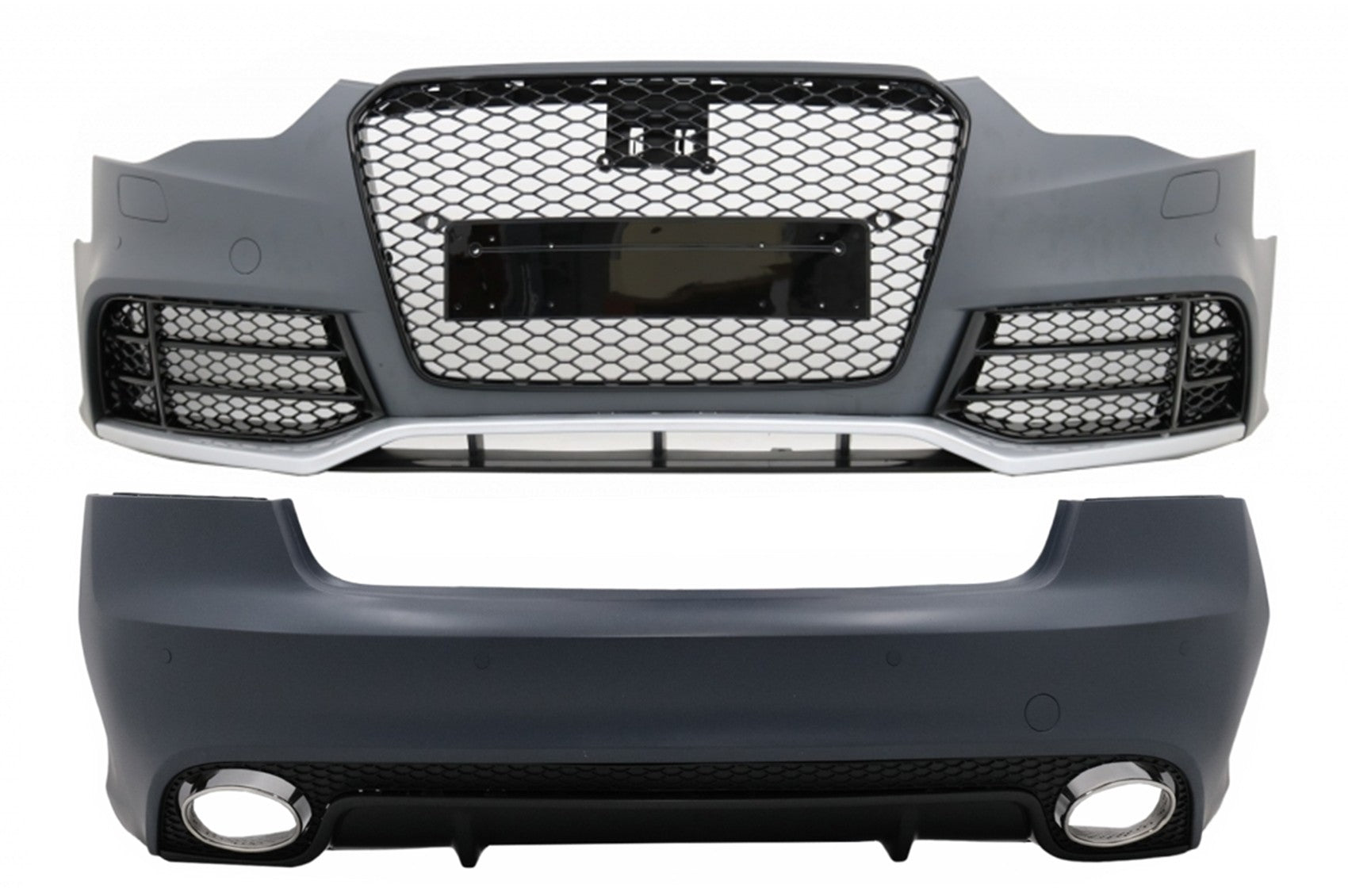 Bodykit für Audi A5 8T Facelift Coupe Cabrio 13-16 Stoßstange RS5 Look CarPartsTuning