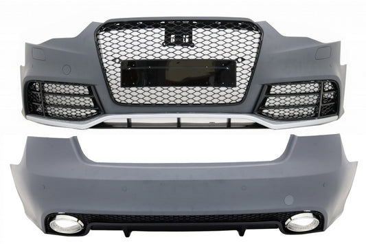Body Kit für AUDI A5 8T Facelift Sportback 13-16 Stoßstange Luftverteiler RS5 Look CarPartsTuning