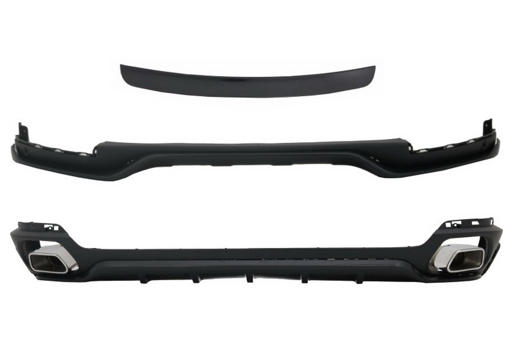 Bodykit Frontstoßstange Lippe Diffusor für BMW X5 F15 2014-2018 Aero Paket M Look CarPartsTuning