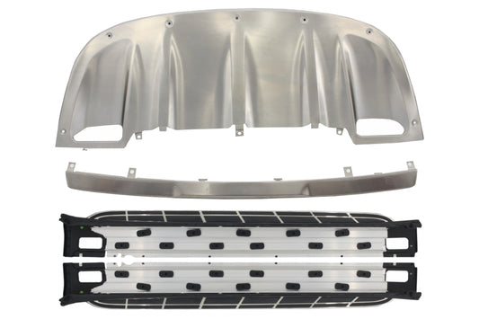 Unterfahrschutz Trittbretter Seitenstufen Offroad für Porsche Cayenne 958 2010-2014 CarPartsTuning