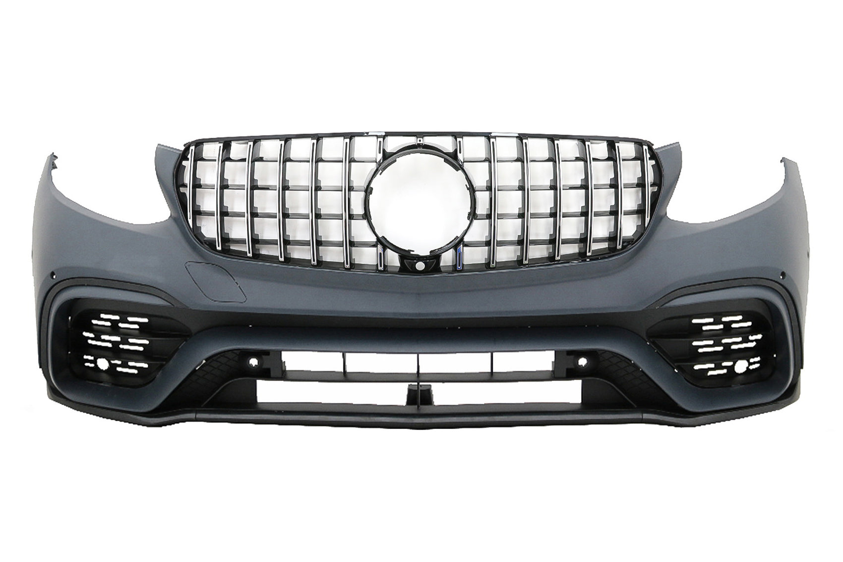 Bodykit für Mercedes GLC SUV X253 15-07.19 Stoßfänger Endrohre GLC63 Look CarPartsTuning