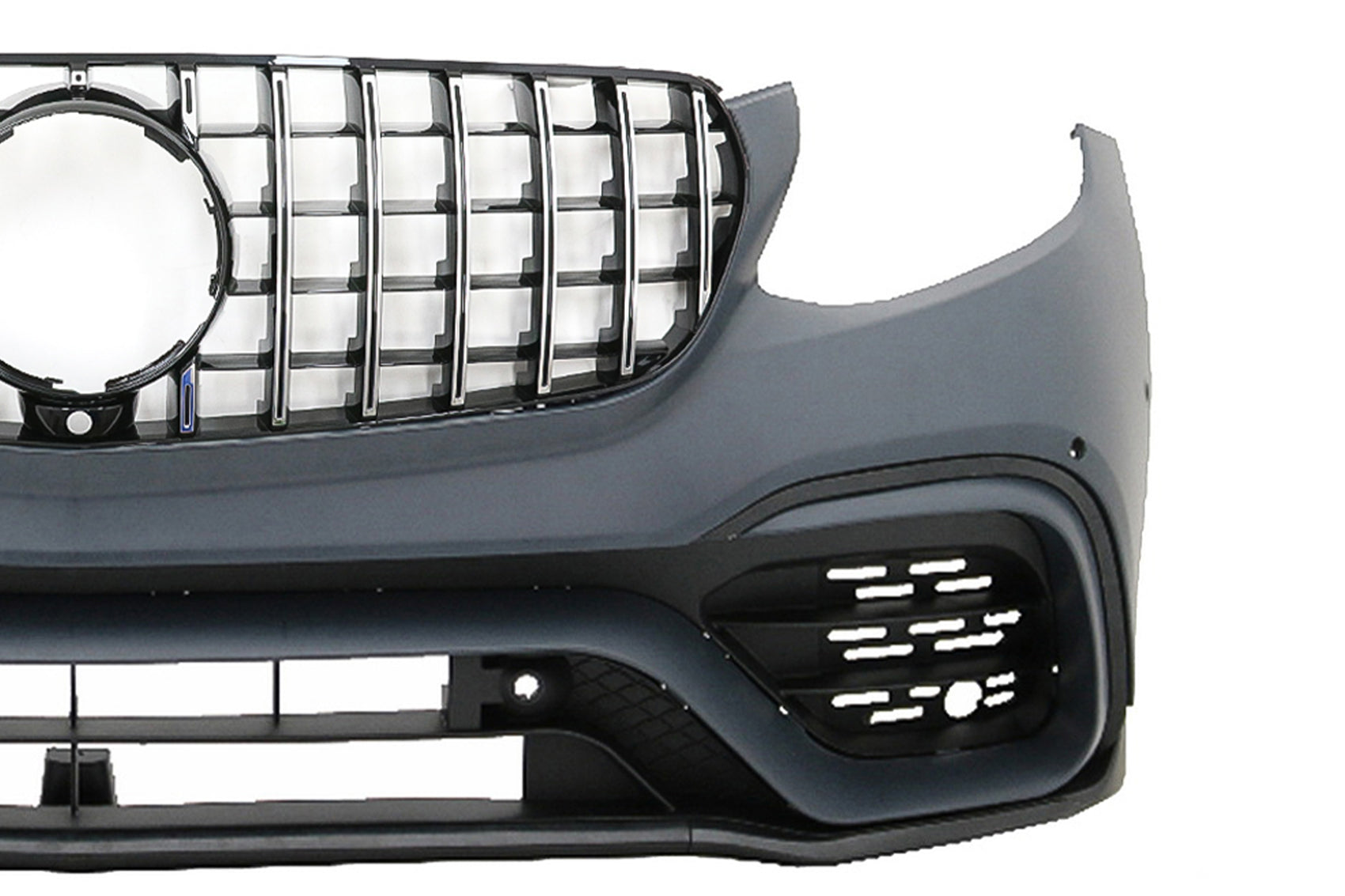 Bodykit für Mercedes GLC SUV X253 15-07.19 Stoßfänger Endrohre GLC63 Look CarPartsTuning