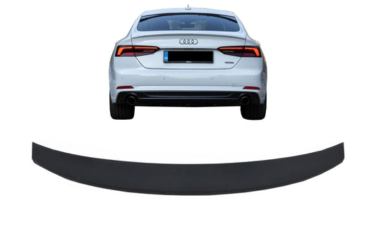 Kofferraumdeckel Spoiler für AUDI A5 F5 8W8 5D Sportback 2017+ OE Look CarPartsTuning