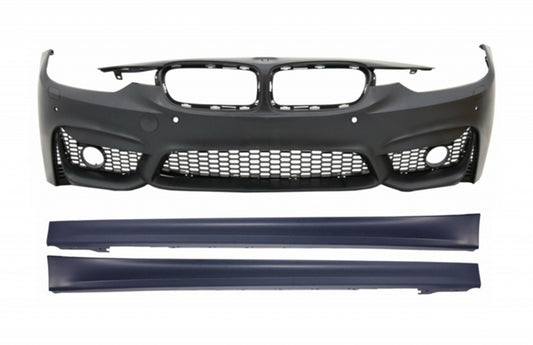Stoßstange & Seitenschweller für BMW 3er F30 F31 Non LCI & LCI 11-18 M3 Sport EVO Look CarPartsTuning