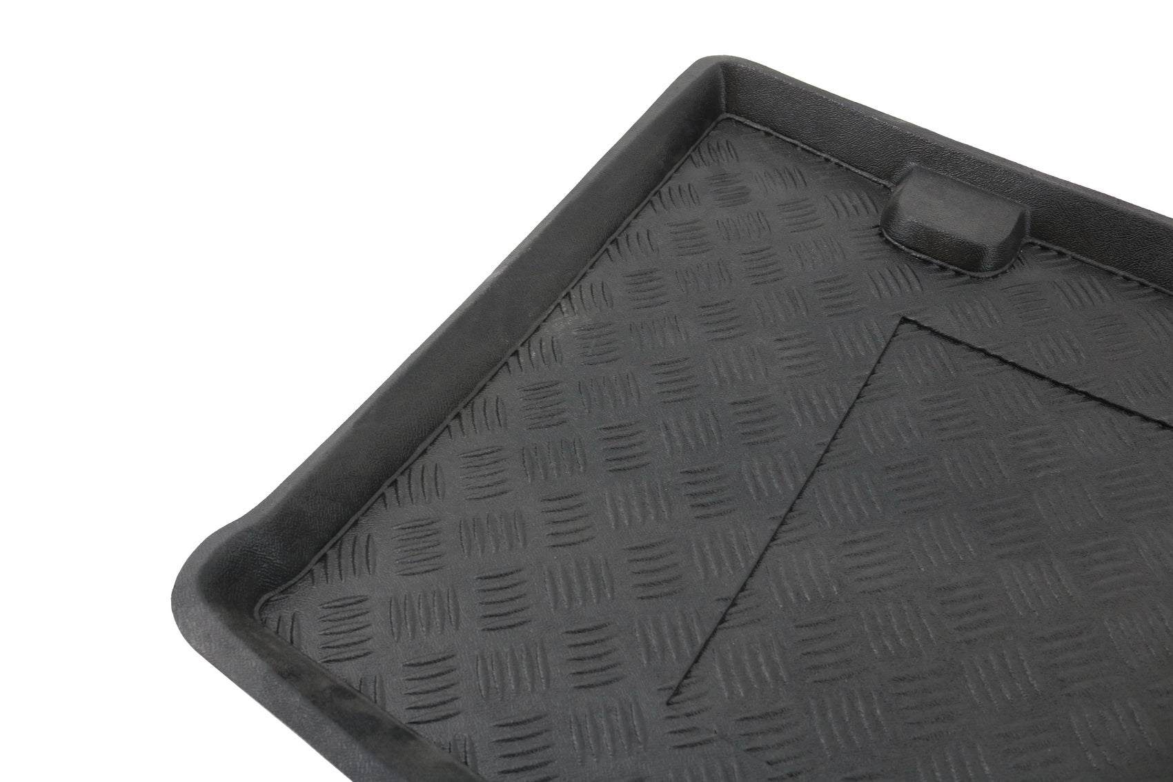 Kofferraummatte ohne Rutschfestigkeit passend für Ford Tourneo Custom L1 Short (2013-) Rezaw Plast