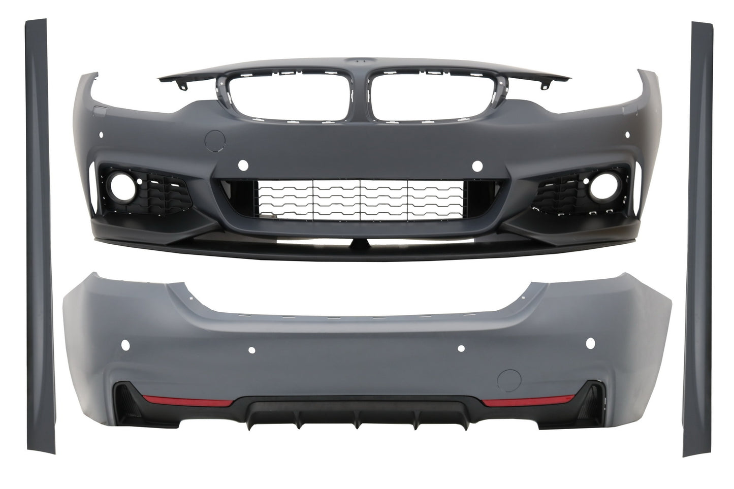 Bodykit für BMW 4er F36 14+ M-Performance Look Grand Coupé Stoßstange CarPartsTuning