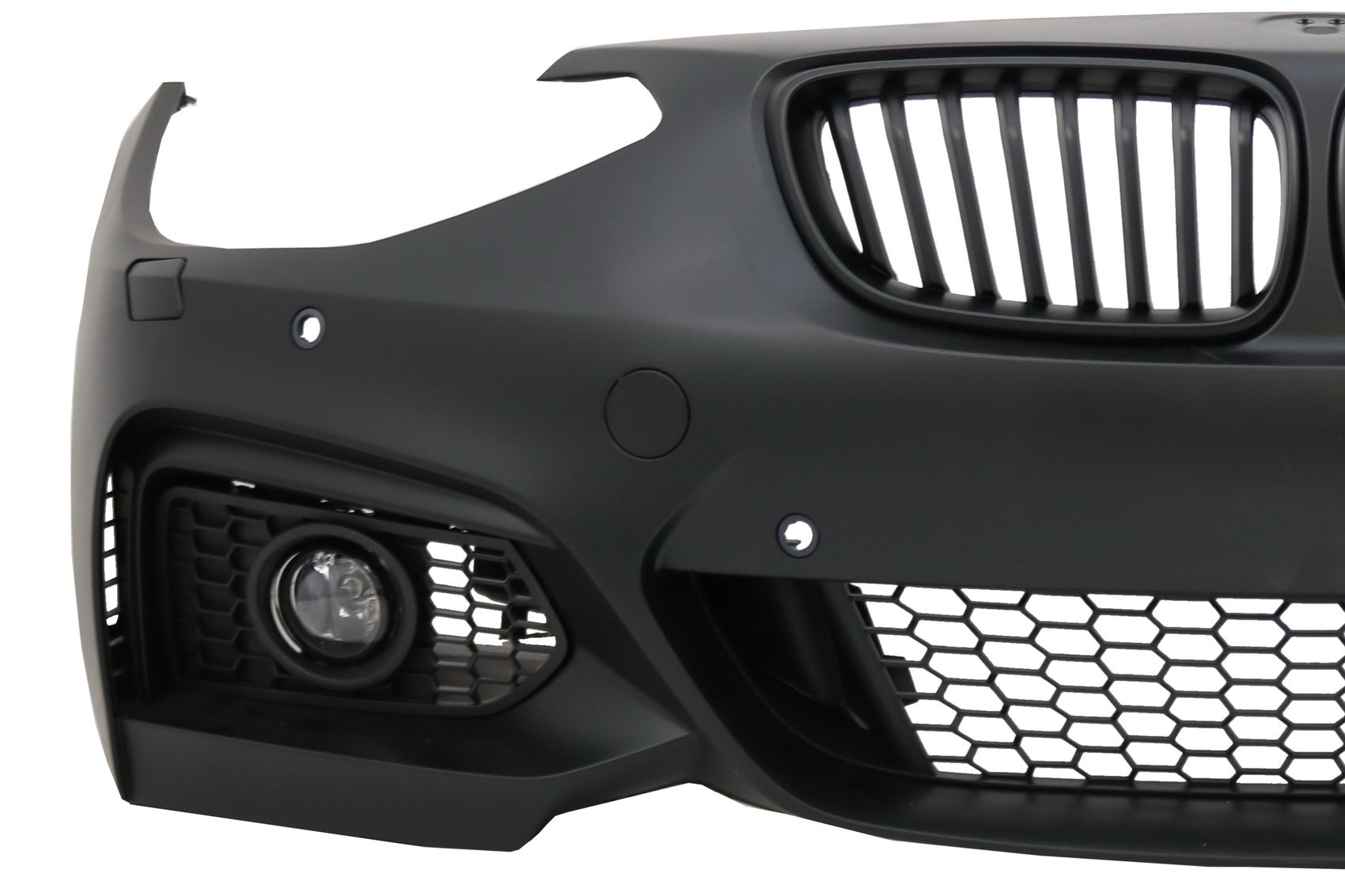 Stoßstange für BMW 1er F20 F21 11-08.14 Nieren NBL Nebellichter M2 M235 Look CarPartsTuning