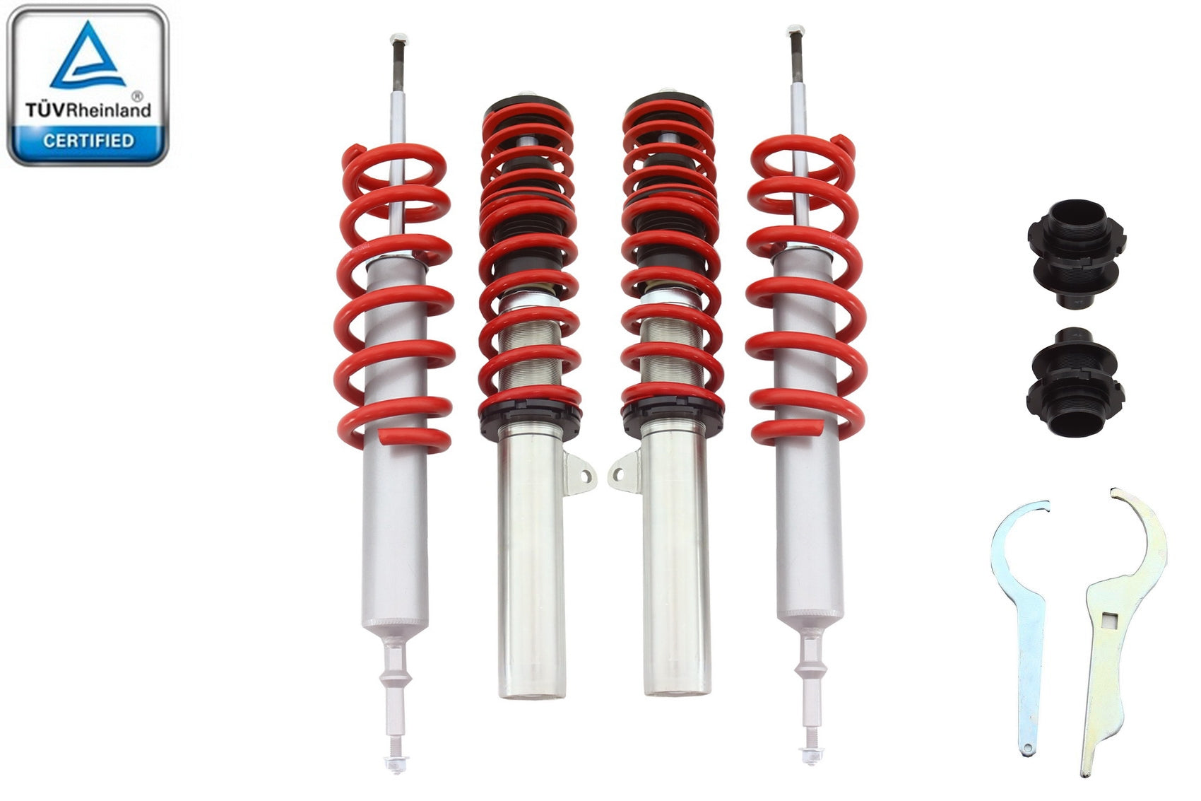 Höhenverstellbares Sport Gewindefahrwerk für BMW E81 E87 Schrägheck 3T 5T 04-11- CarPartsTuning