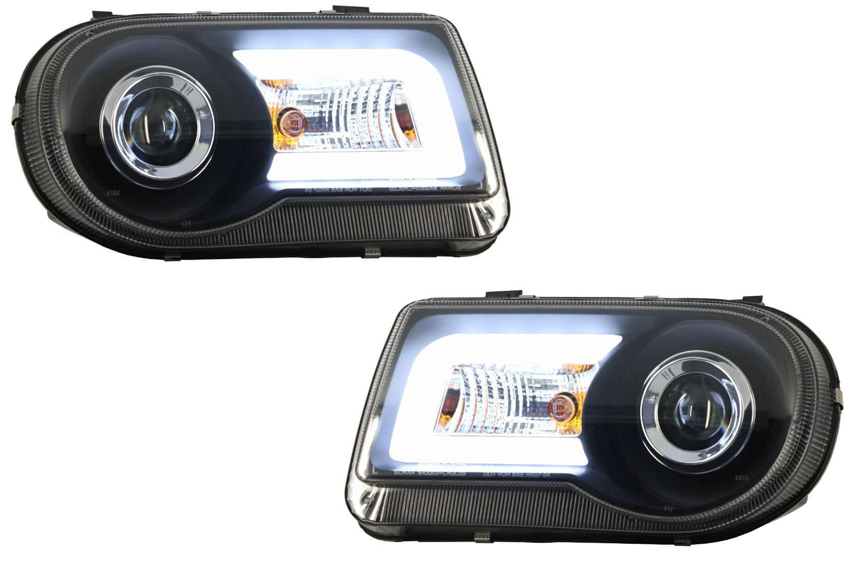 LED-Scheinwerfer Geeignet für CHRYSLER 300C 2005-2010 Xenon Look CarPartsTuning