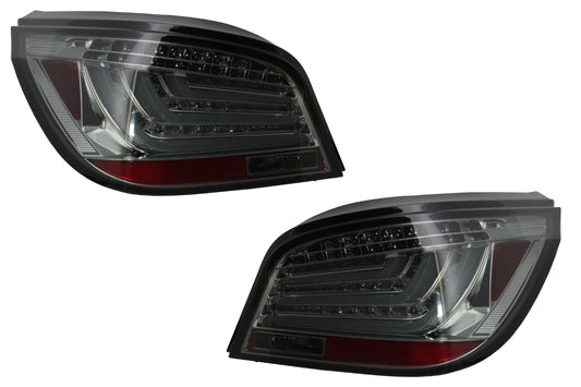 LED Bar Rückleuchten für BMW 5er E60 2003-2007 Nebelscheinwerfer Smoke Look CarPartsTuning