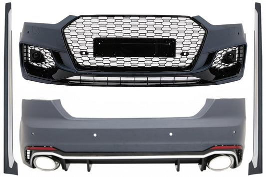 Bodykit für Audi A5 F5 Sportback 2017-2019 Quattro RS5 Look mit Seitenschweller CarPartsTuning