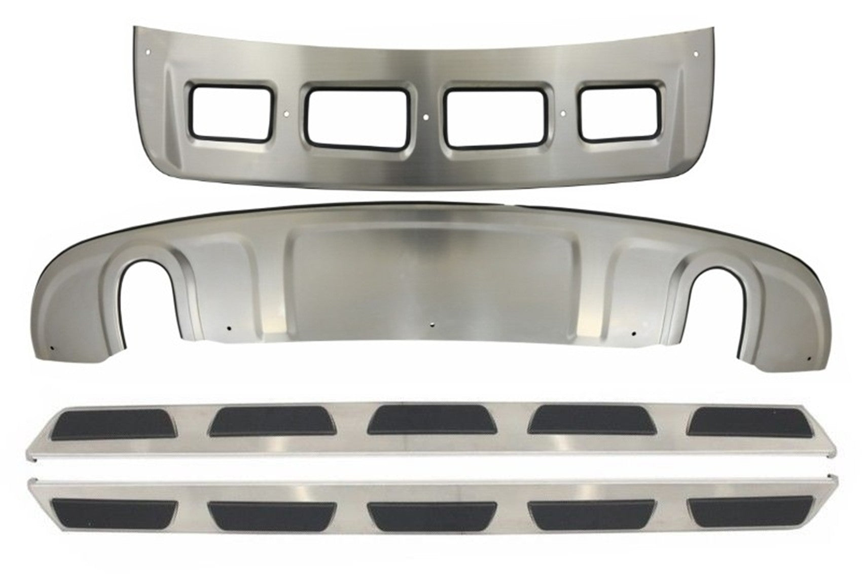 Unterfahrschutz für Audi Q5 8R 2008-2012 Trittbretter Offroad-Paket CarPartsTuning