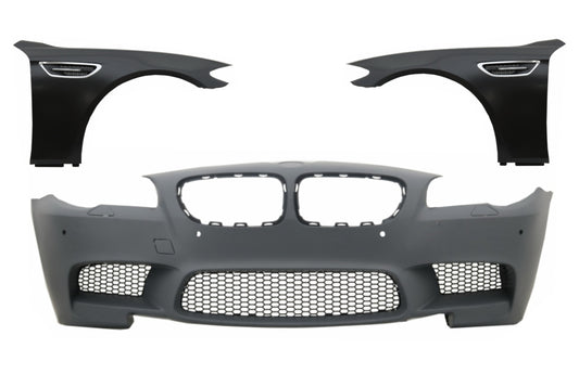 Stoßstange für BMW 5er F10 F11 2011+ Kotflügel Seitengitter PDC SRA M5 Design CarPartsTuning