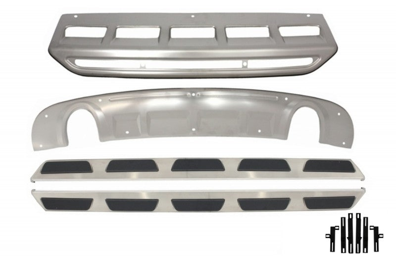 Unterfahrschutz Off Road für Audi Q5 8R Facelift 13-16 Trittbretter OEM Look CarPartsTuning